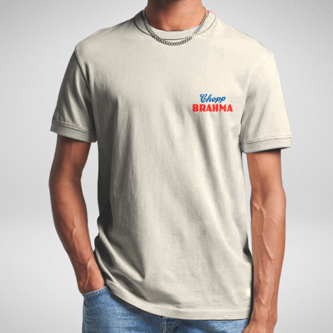 Camiseta Chopp Brahma [PACK 50 UNIDADES]