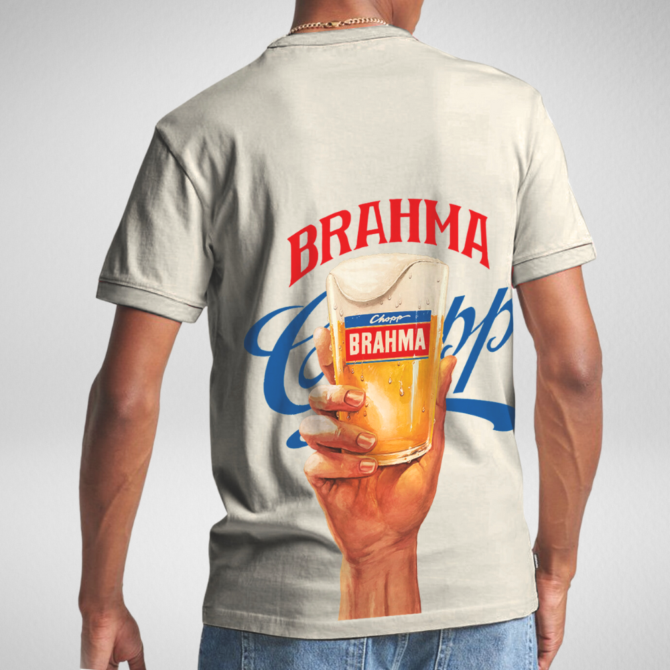 Camiseta Chopp Brahma [PACK 50 UNIDADES]