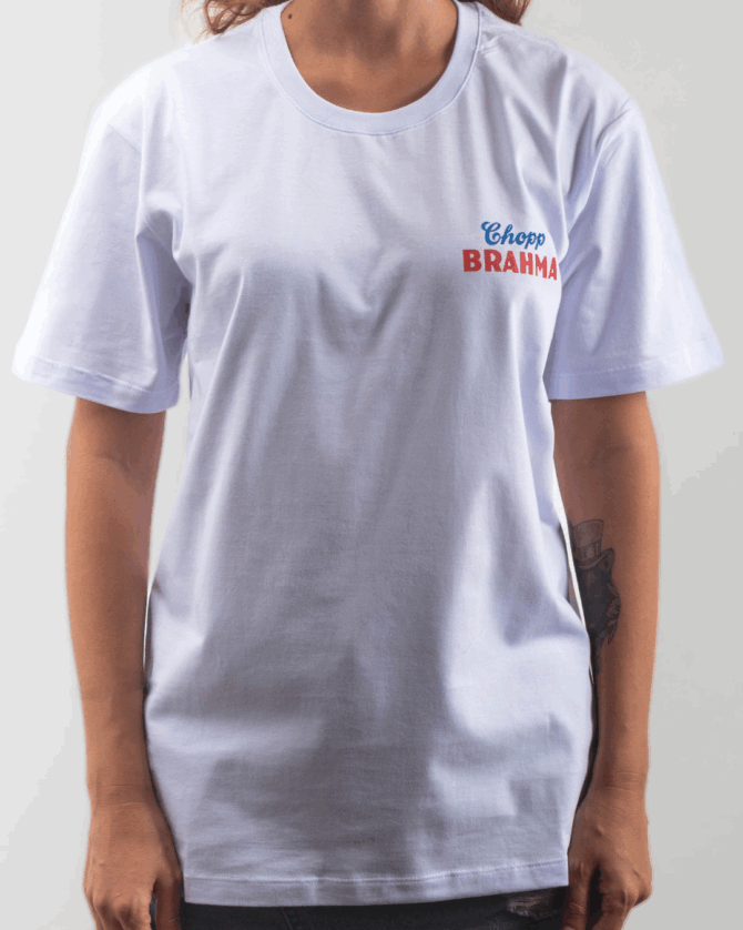Camiseta Unissex Chopp Brahma [PACK 20 UNIDADES]