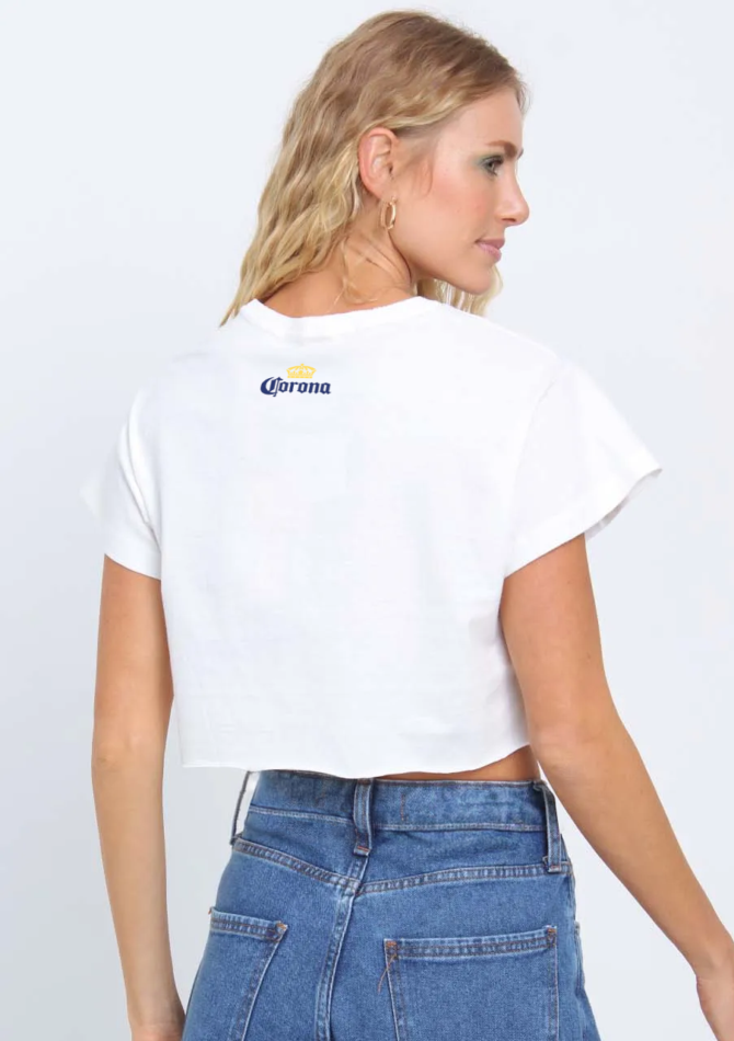 Cropped "Bolso" Corona [PACK 50 UNIDADES]