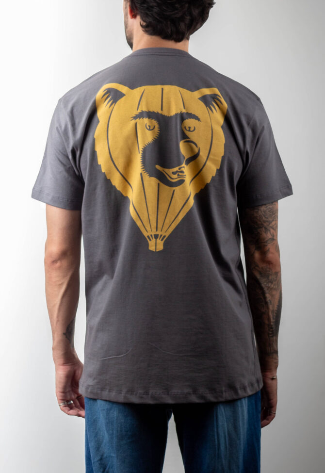 Camiseta Cinza Chumbo Balurso Colorado [PACK 50 UNIDADES]
