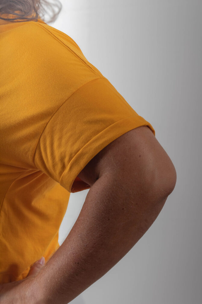Cropped Mostarda Urso Colorado [PACK 50 UNIDADES]