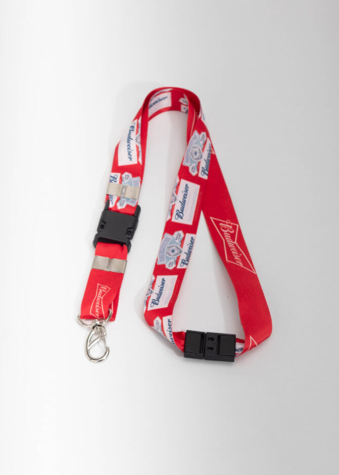 Cordão Crachá - Budweiser [PACK 50 UNIDADES]