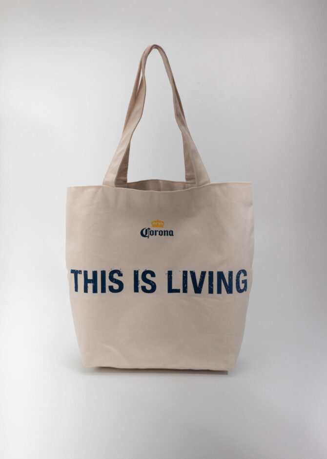 Bolsa Corona – This Is Living [PACK 50 UNIDADES]