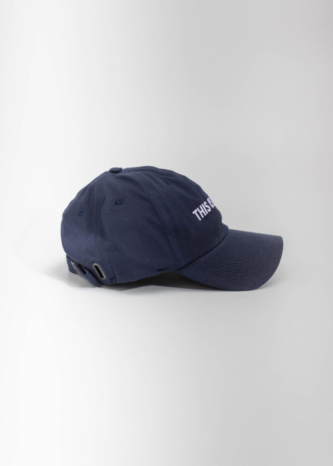 Boné Azul “This is Living” Corona – Daddy Cap [PACK 50 UNIDADES]