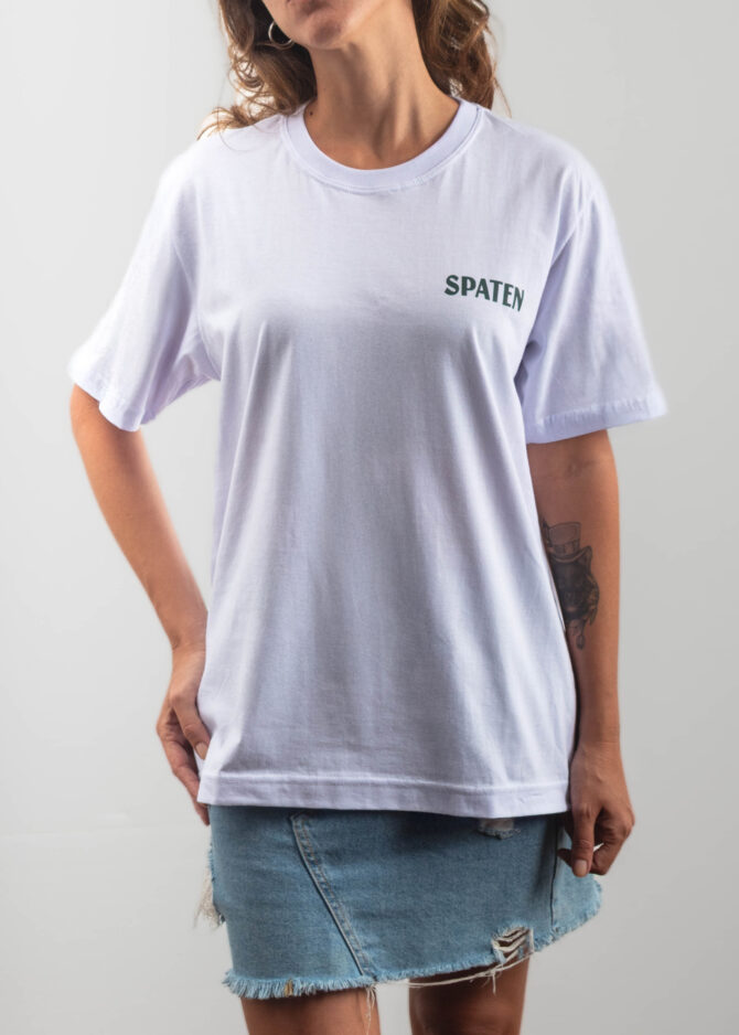 Camiseta Branca Spaten Fight Night [PACK 50 UNIDADES]