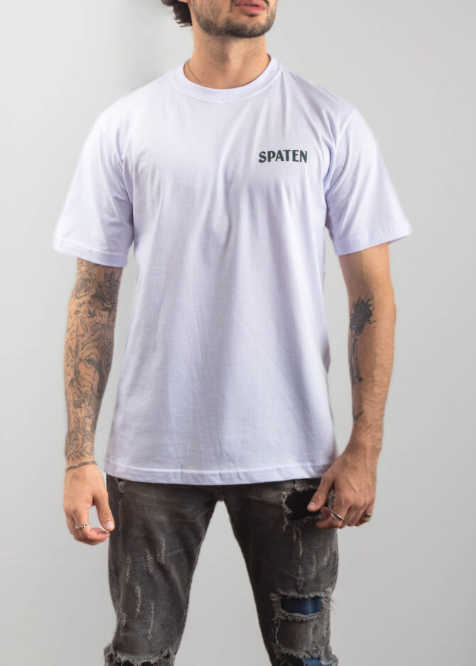 Camiseta Branca Spaten Fight Night [PACK 50 UNIDADES]