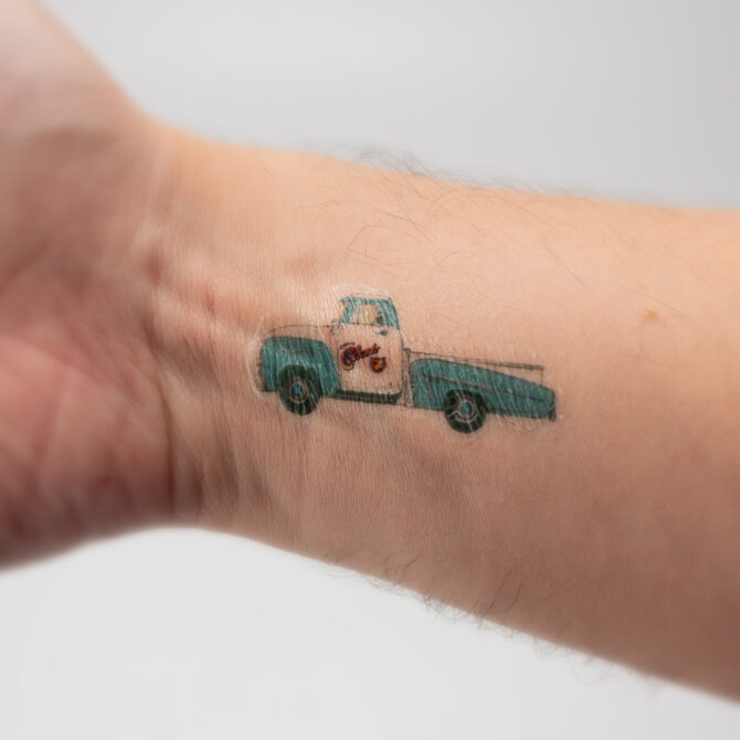 Tatuagem Caminhonete Colorado [PACK 50 UNIDADES]